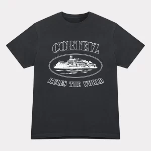 Corteiz OG Alcatraz T-Shirt Black RTW